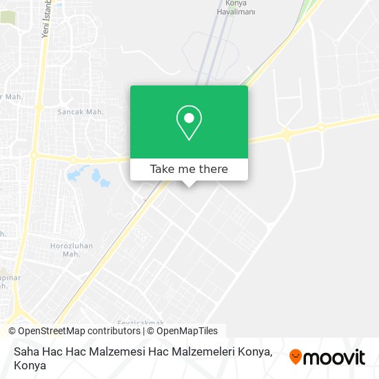 Saha Hac Hac Malzemesi Hac Malzemeleri Konya map