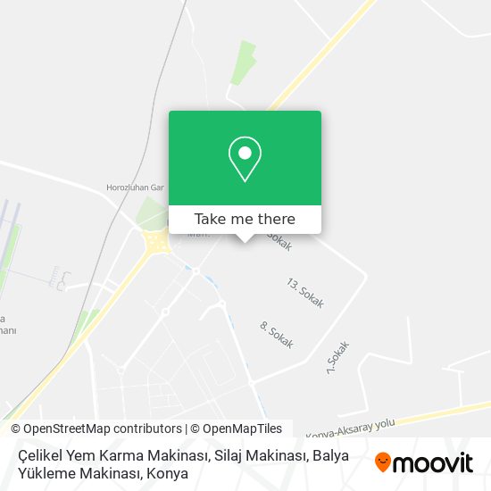 Çelikel Yem Karma Makinası, Silaj Makinası, Balya Yükleme Makinası map