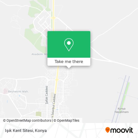 Işık Kent Sitesi map