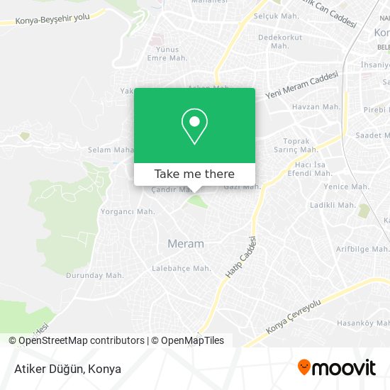 Atiker Düğün map