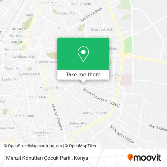 Menzil Konutları Çocuk Parkı map