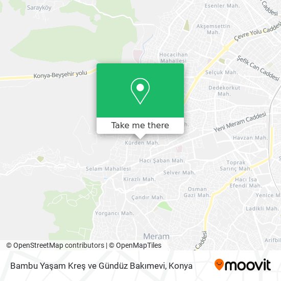 Bambu Yaşam Kreş ve Gündüz Bakımevi map