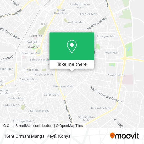 Kent Ormanı Mangal Keyfi map