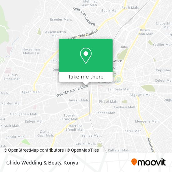 Chido Wedding & Beaty map