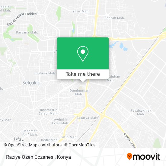 Razıye Ozen Eczanesı map