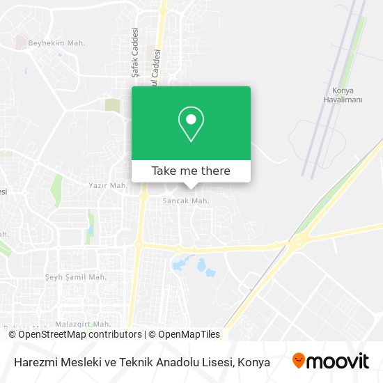 Harezmi Mesleki ve Teknik Anadolu Lisesi map