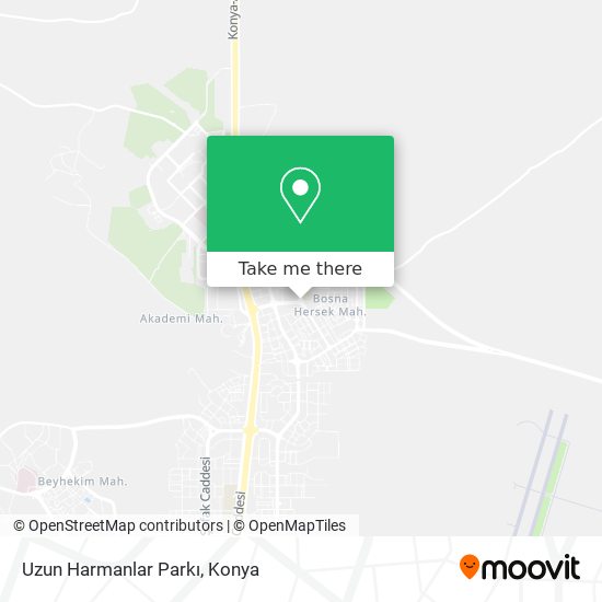 Uzun Harmanlar Parkı map