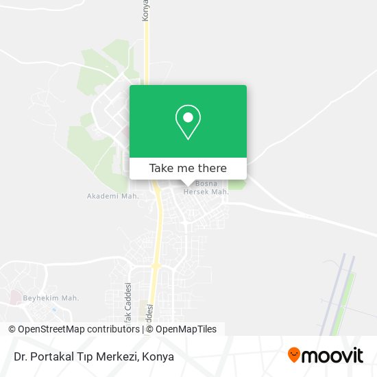 Dr. Portakal Tıp Merkezi map