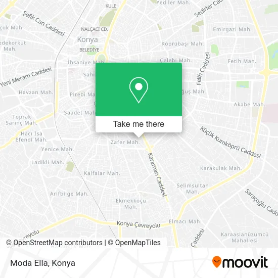 Moda Ella map