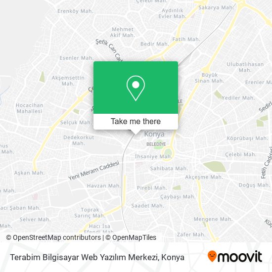 Terabim Bilgisayar Web Yazılım Merkezi map