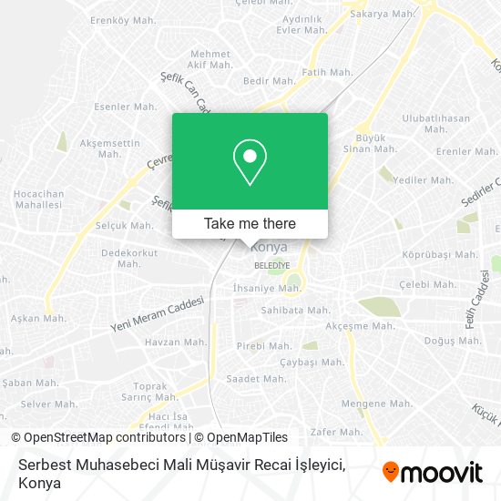 Serbest Muhasebeci Mali Müşavir Recai İşleyici map