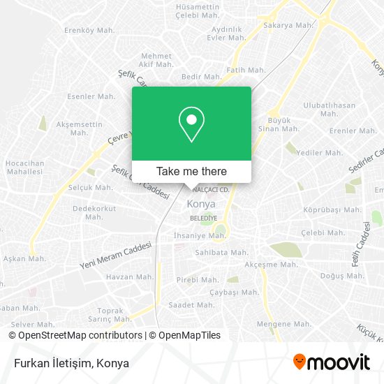 Furkan İletişim map