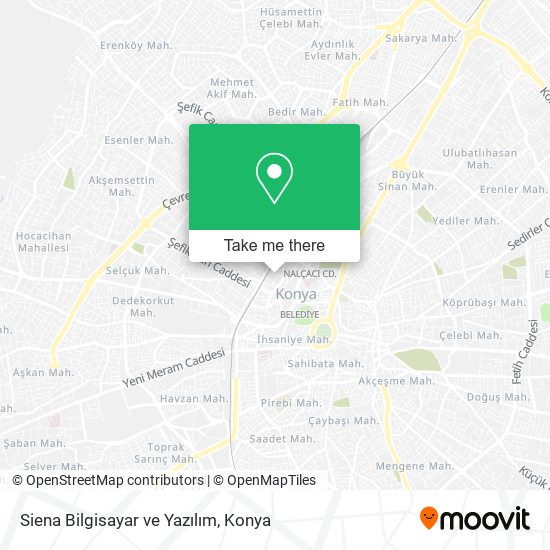 Siena Bilgisayar ve Yazılım map