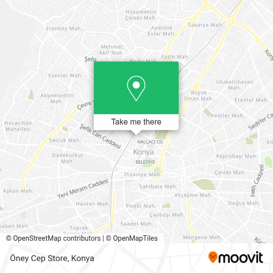 Öney Cep Store map