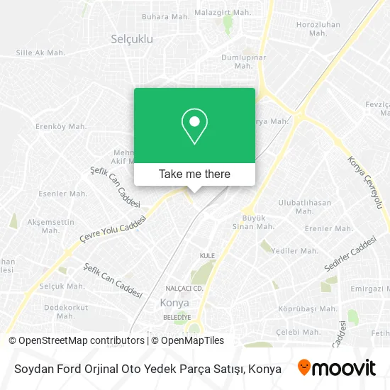 Soydan Ford Orjinal Oto Yedek Parça Satışı map