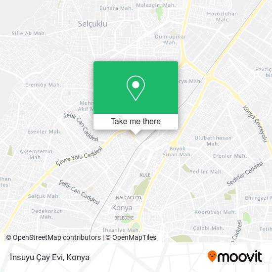 İnsuyu Çay Evi map