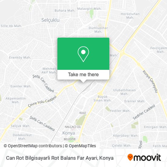 Can Rot Bilgisayarli Rot Balans Far Ayari map