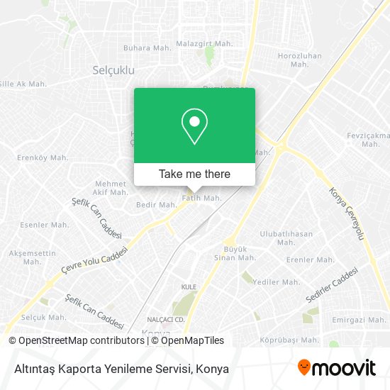 Altıntaş Kaporta Yenileme Servisi map