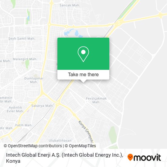 Intech Global Enerji A.Ş. (Intech Global Energy Inc.) map
