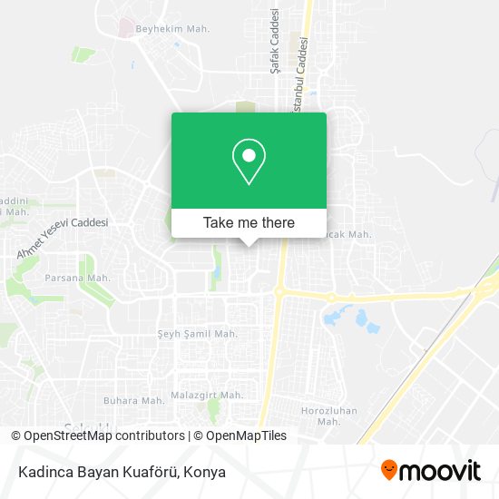 Kadinca Bayan Kuaförü map