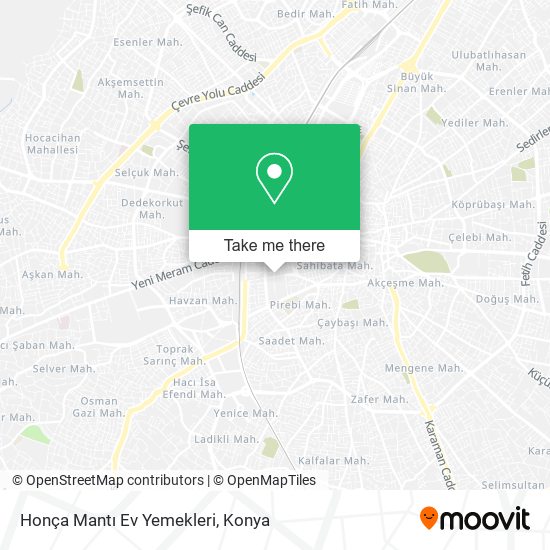 Honça Mantı Ev Yemekleri map