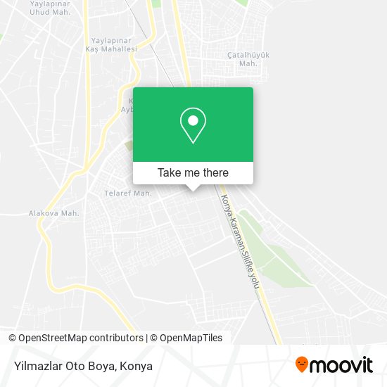 Yilmazlar Oto Boya map