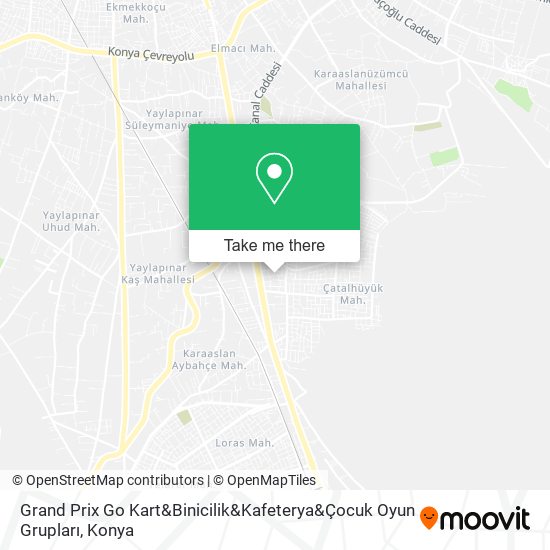 Grand Prix Go Kart&Binicilik&Kafeterya&Çocuk Oyun Grupları map