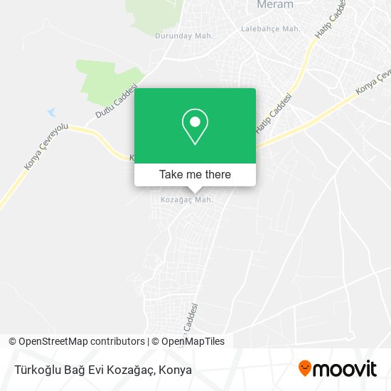 Türkoğlu Bağ Evi Kozağaç map