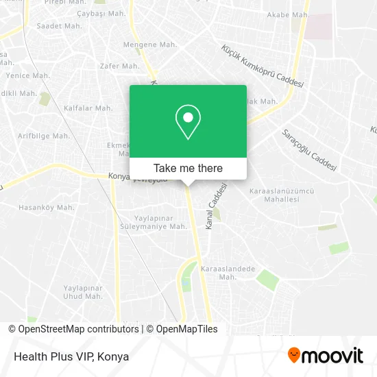Health Plus VIP map