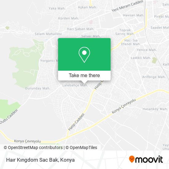 Haır Kıngdom Sac Bak map