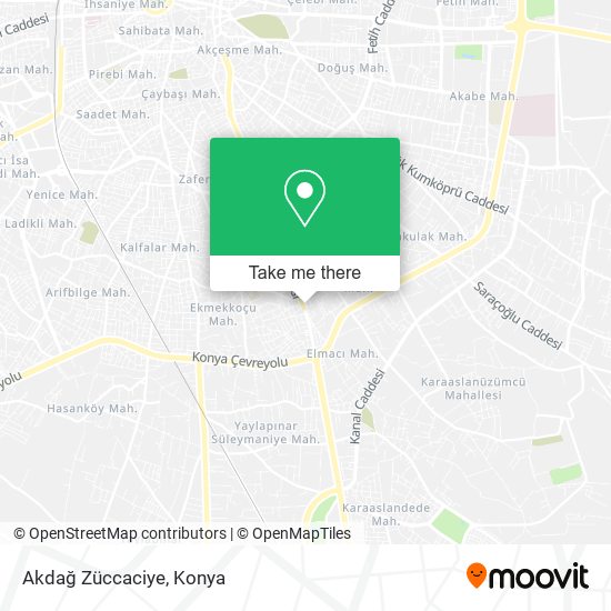 Akdağ Züccaciye map
