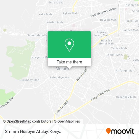 Smmm Hüseyin Atalay map