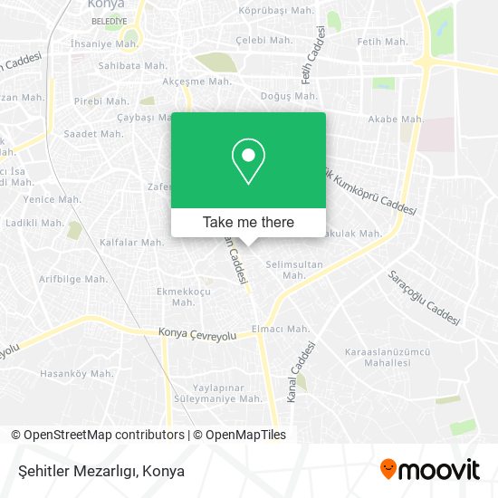 Şehitler Mezarlıgı map