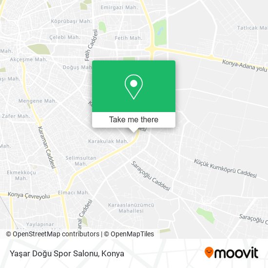 Yaşar Doğu Spor Salonu map