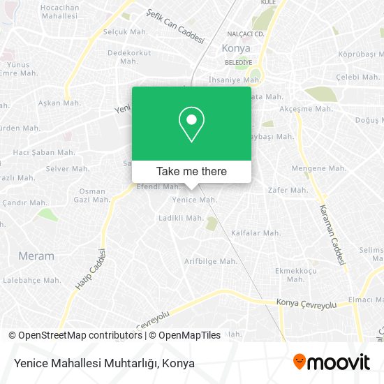 Yenice Mahallesi Muhtarlığı map