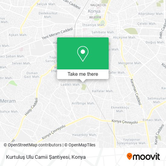 Kurtuluş Ulu Camii Şantiyesi map