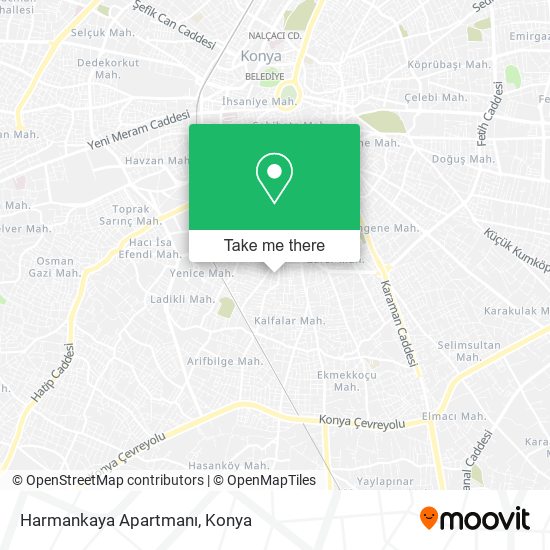 Harmankaya Apartmanı map