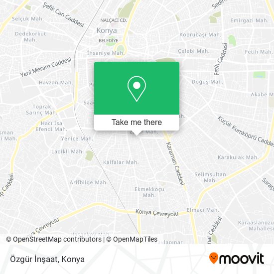 Özgür İnşaat map