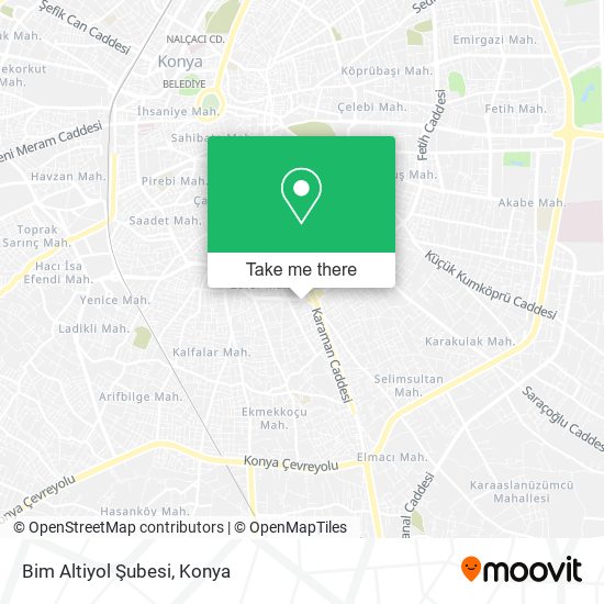 Bim Altiyol Şubesi map