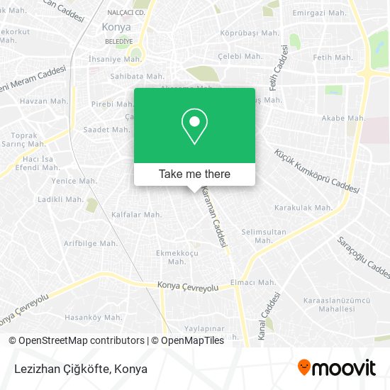 Lezizhan Çiğköfte map