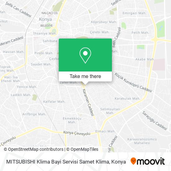 MITSUBISHI Klima Bayi Servisi Samet Klima map