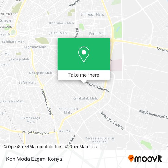 Kon Moda Ezgim map