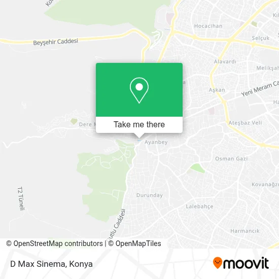 D Max Sinema map
