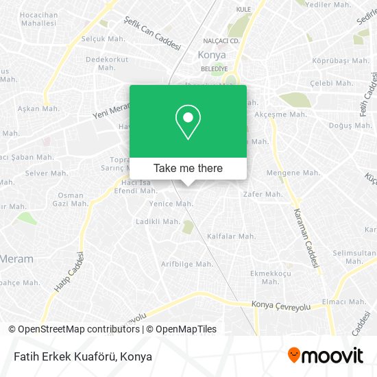 Fatih Erkek Kuaförü map