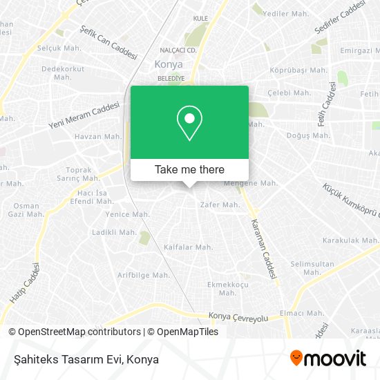 Şahiteks Tasarım Evi map
