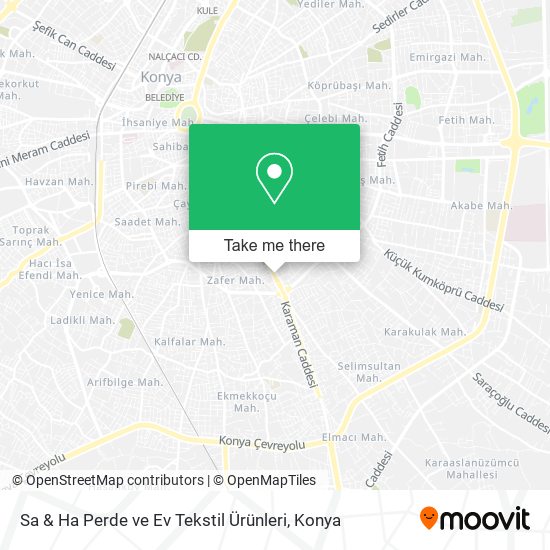 Sa & Ha Perde ve Ev Tekstil Ürünleri map