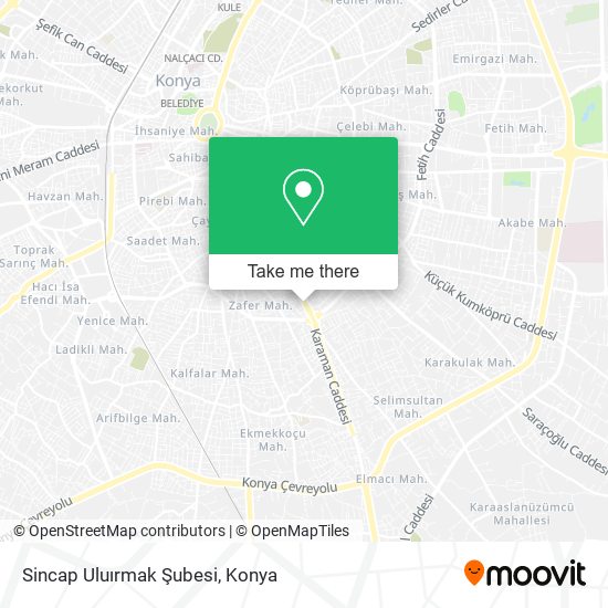 Sincap Uluırmak Şubesi map
