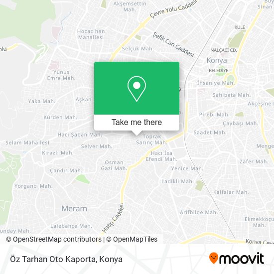 Öz Tarhan Oto Kaporta map