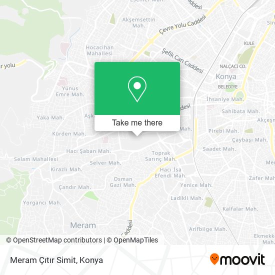 Meram Çıtır Simit map