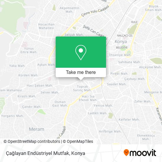 Çağlayan Endüstriyel Mutfak map